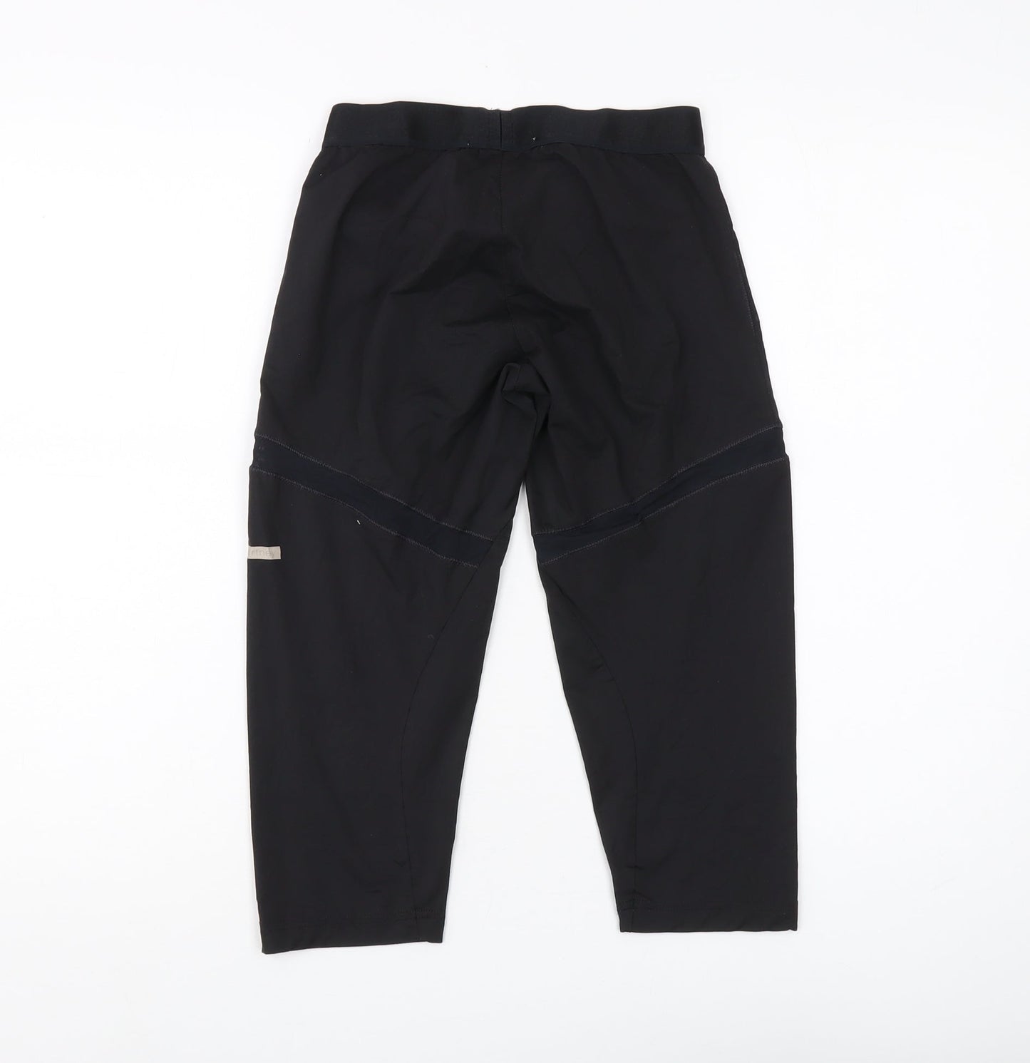 Adidas Women's Black Cropped Trousers Size 8