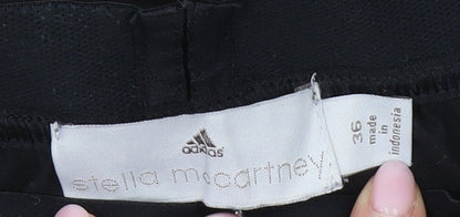 Adidas Women's Black Cropped Trousers Size 8