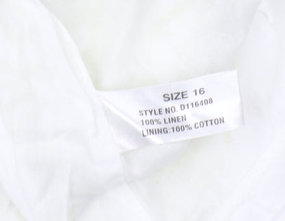 Platinum Women's Green Floral Skirt Size 16