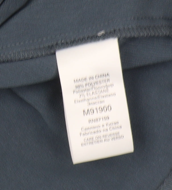 Next Women's Blue Sheath Dress UK 10 - Sleeveless, Casual