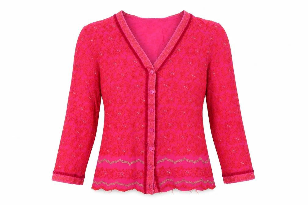 Womens UK Size UK 10 NEXT Pink Basic Blouse