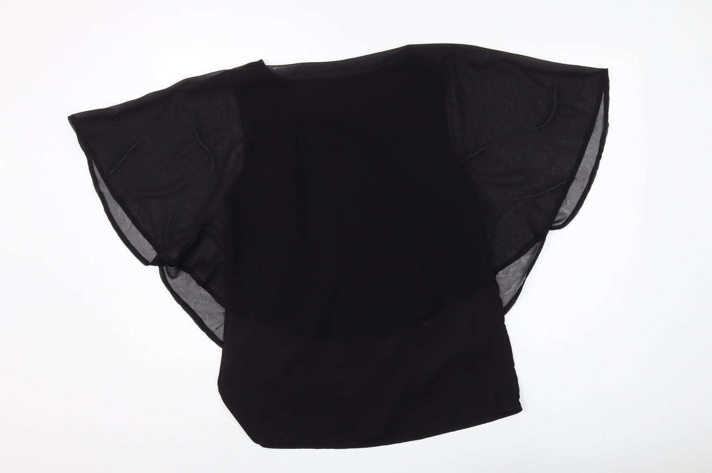 Womens UK Size 10 M&Co Black  Blouse