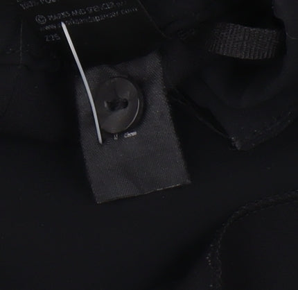 Marks and Spencer Women's Black A-Line Midi Skirt 16