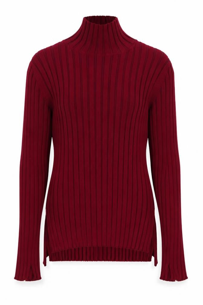 Womens UK Size M French Connection Red Pullover Jumper