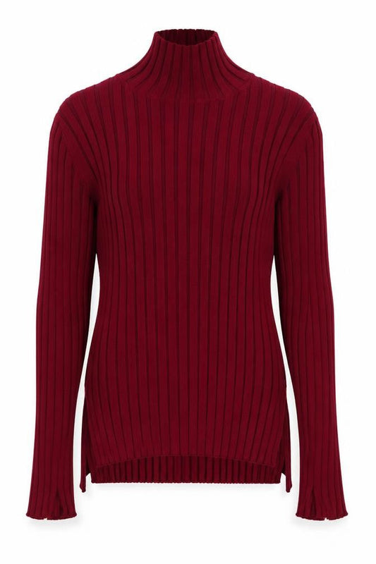 Front view of French Connection Women's Red jumper M