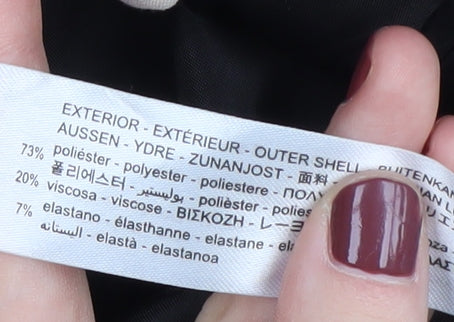 Zara Women's Beige Suit Jacket, Size 8, Double-Breasted