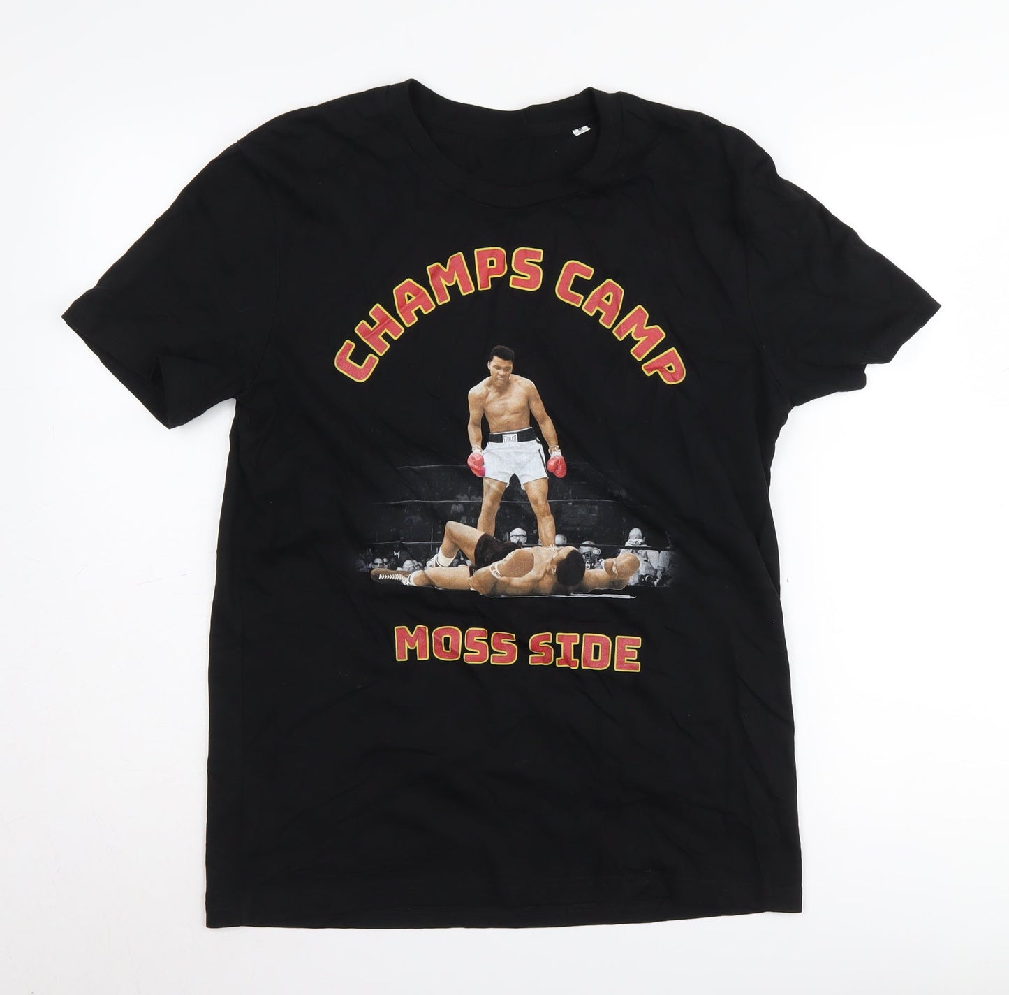 Stanley/Stella Men's Black Ali Boxing T-Shirt M