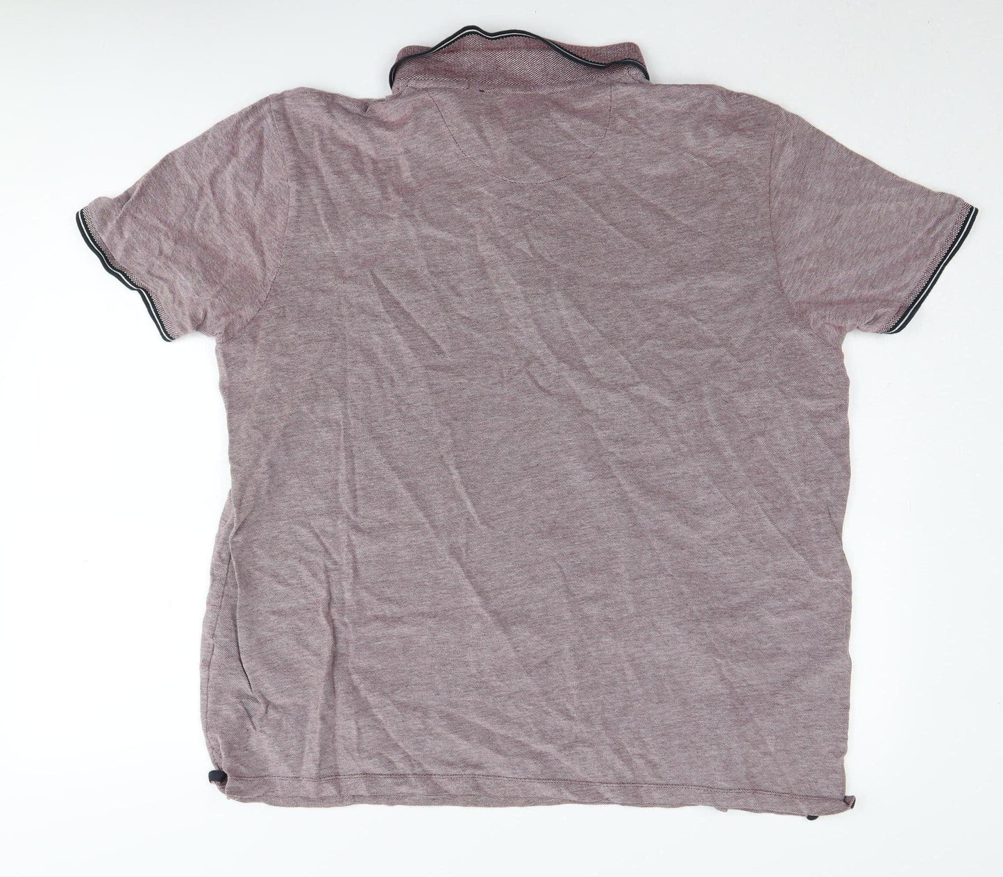 Burton Menswear Men's 2XL Purple Polo Shirt