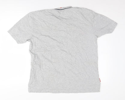 Slazenger Grey Men's Short Sleeve T-Shirt L