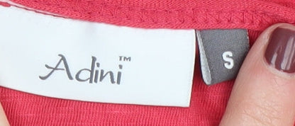 Womens UK Size S Adini Red Camisole Tank