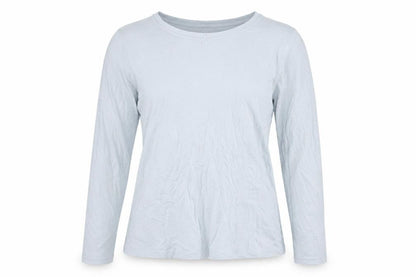 Womens UK Size L Jigsaw Blue Basic Jersey