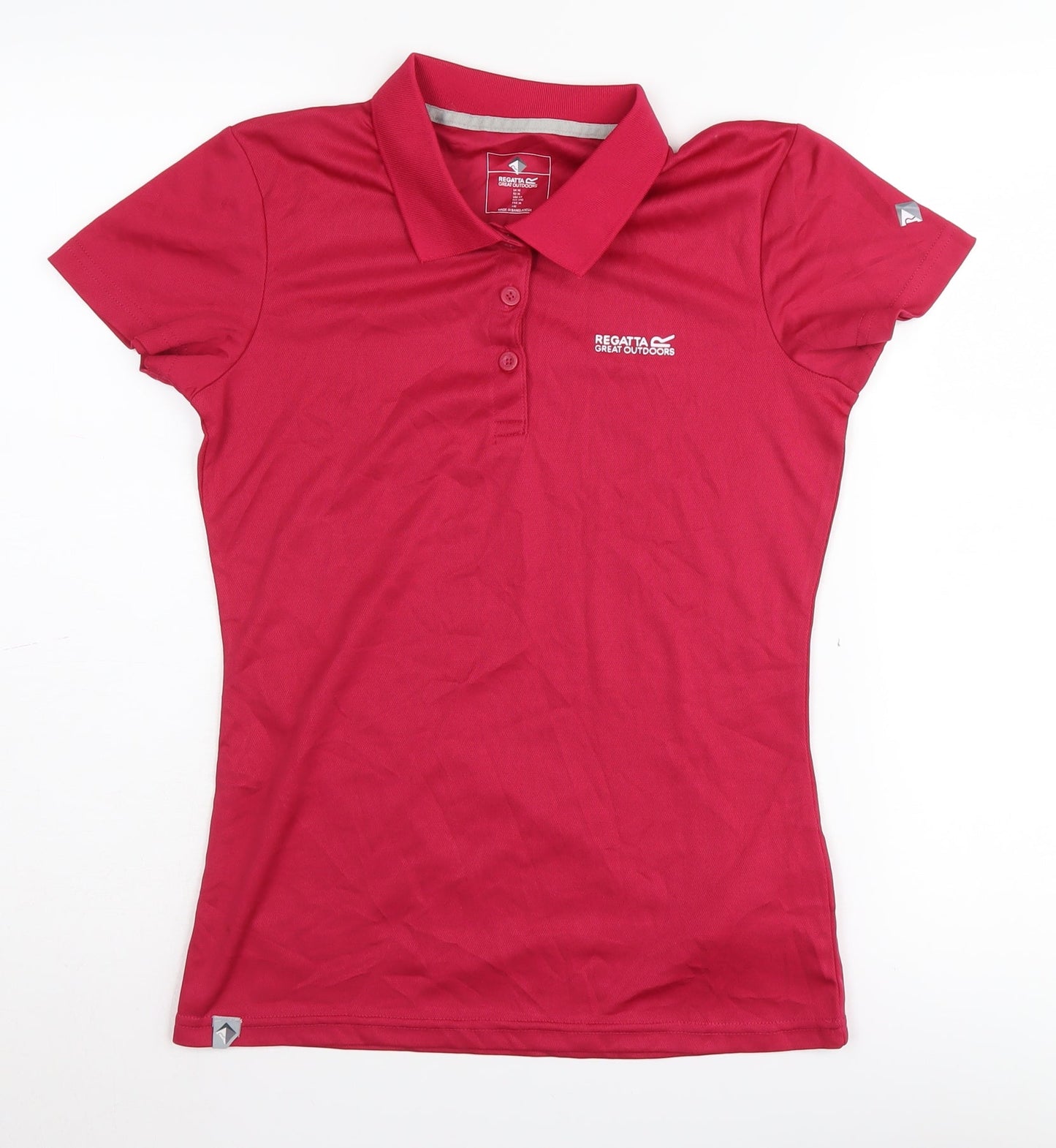 Womens UK Size 10 Regatta Red  Polo