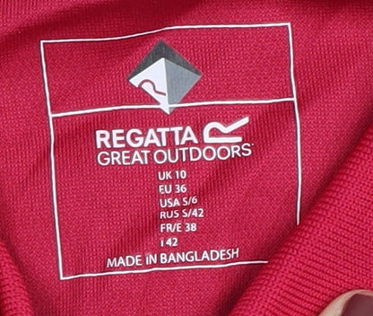Womens UK Size 10 Regatta Red  Polo