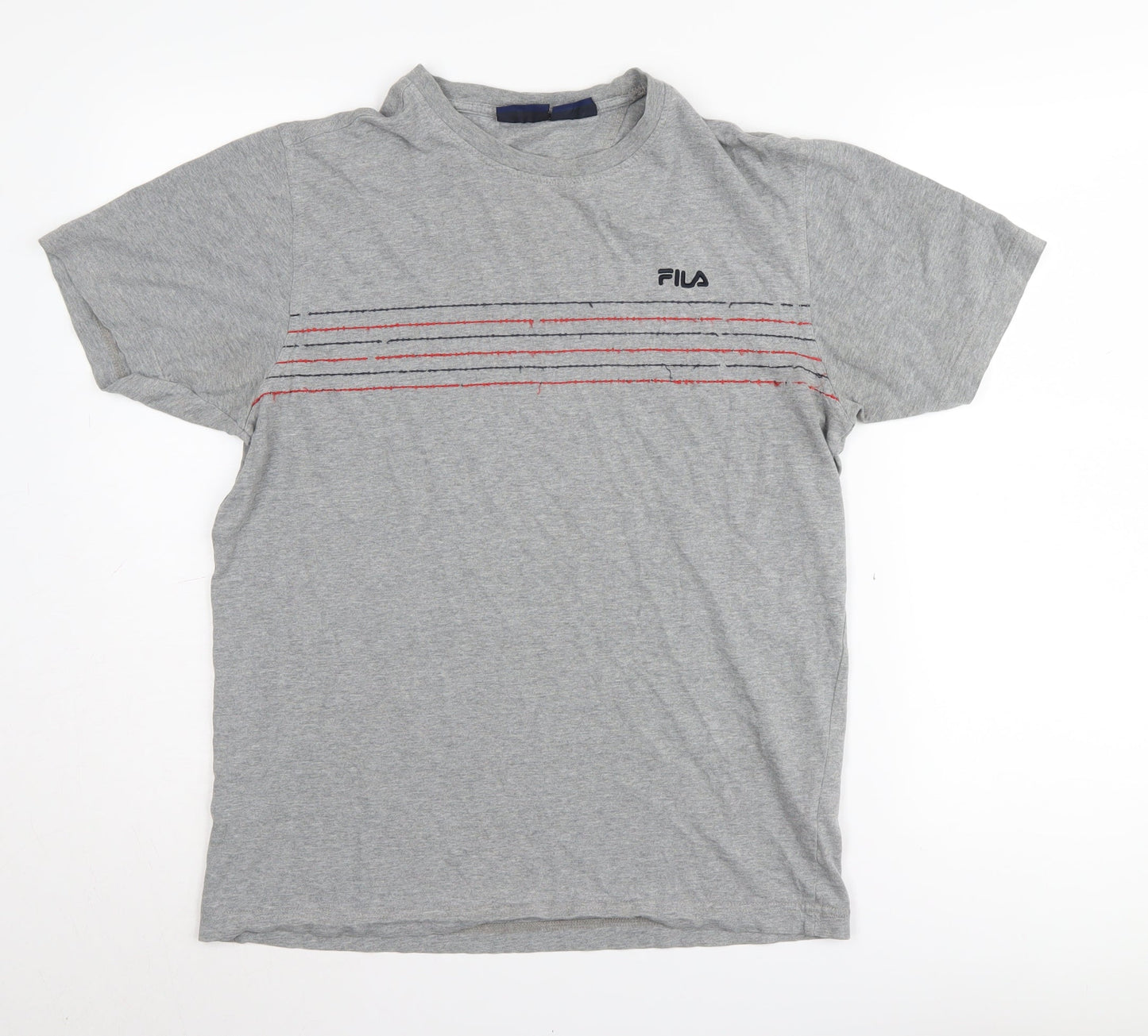Mens UK Size S FILA Grey  T-Shirt