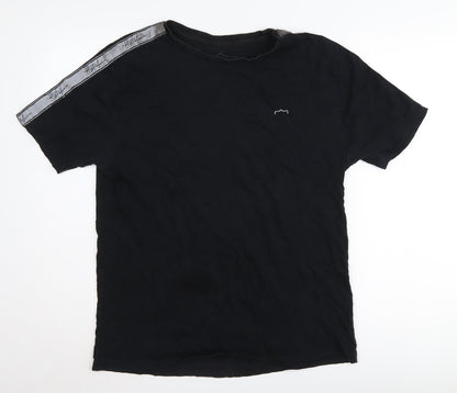 Police Men's Black XL Crew Neck T-Shirt