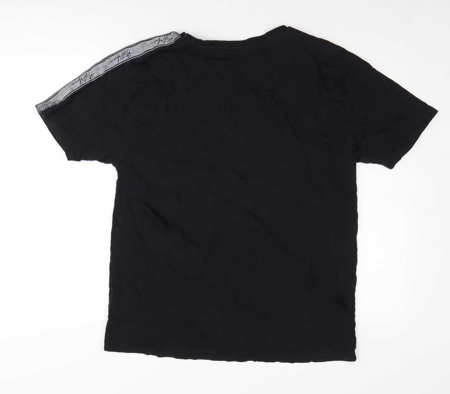 Police Men's Black XL Crew Neck T-Shirt