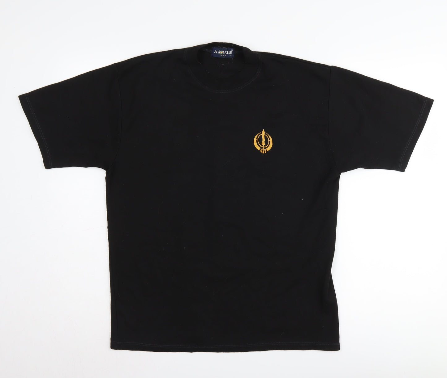 A Golf Club Men's Black XL Graphic T-Shirt