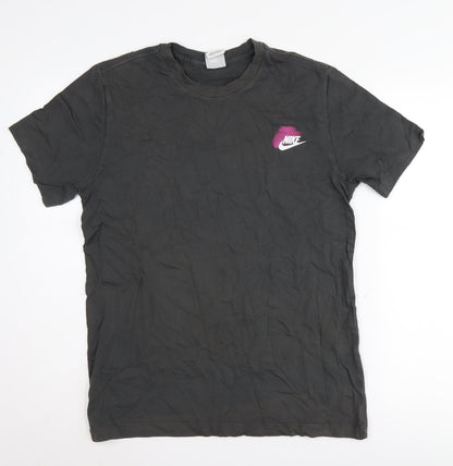 Nike Men's Black Medium Graphic T-Shirt