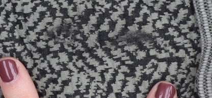 Next Women's Black Dress, Size 18, Herringbone Pattern