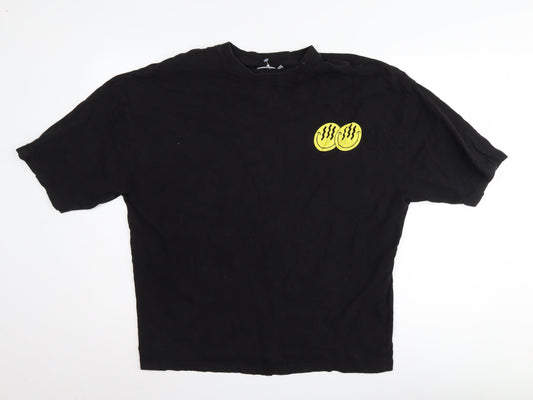Mens UK Size S ASOS Design Black  T-Shirt