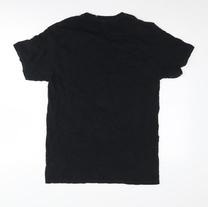 Rick and Morty Men's Black M Graphic T-Shirt