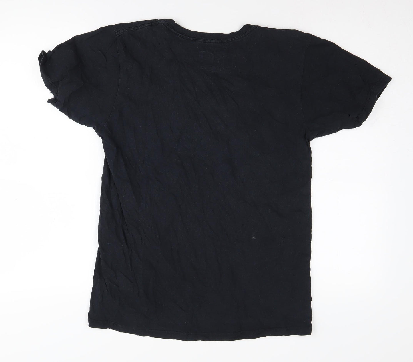 Adidas Men's Black M Cotton Logo T-Shirt Crew Neck