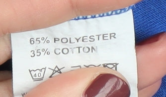 Slazenger Men's Blue Sleeveless Crew Neck T-Shirt 2XL