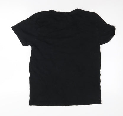 Manchester United Men's M Black Sports T-Shirt