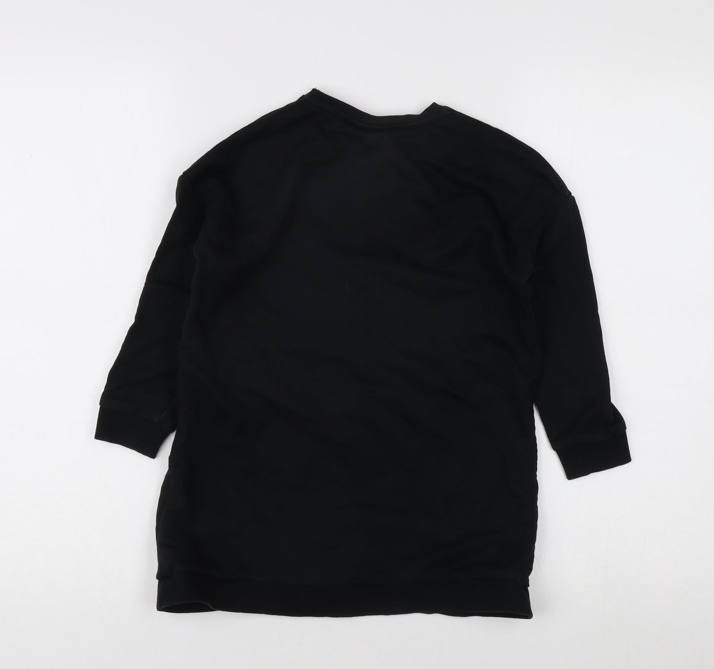 George Girls Black 'Friends' Tunic Sweatshirt 5-6 Years