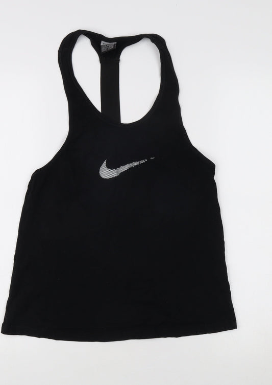 Nike Women's Black Racerback Tank Top Size S