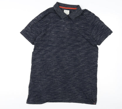 Mountain Warehouse Men's Blue Polo Shirt Size S