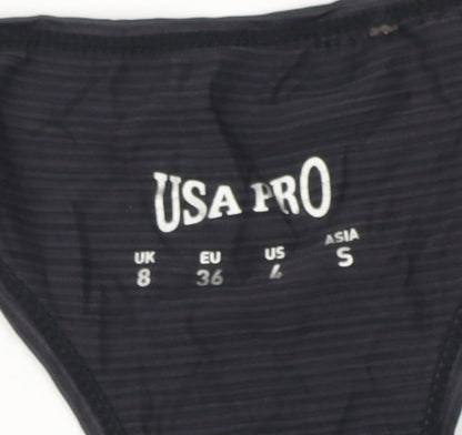 USA Pro Women's Black Tank Top Size 8 Gym Wear