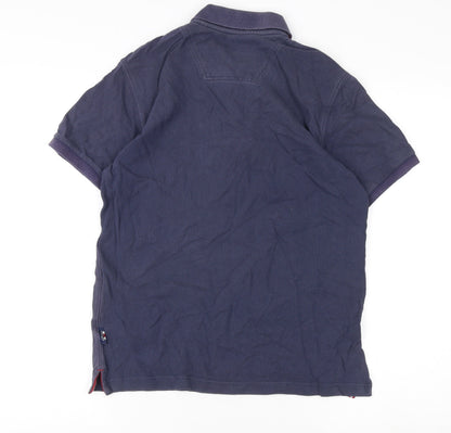 Joules Men's Blue Classic Fit Polo Shirt S