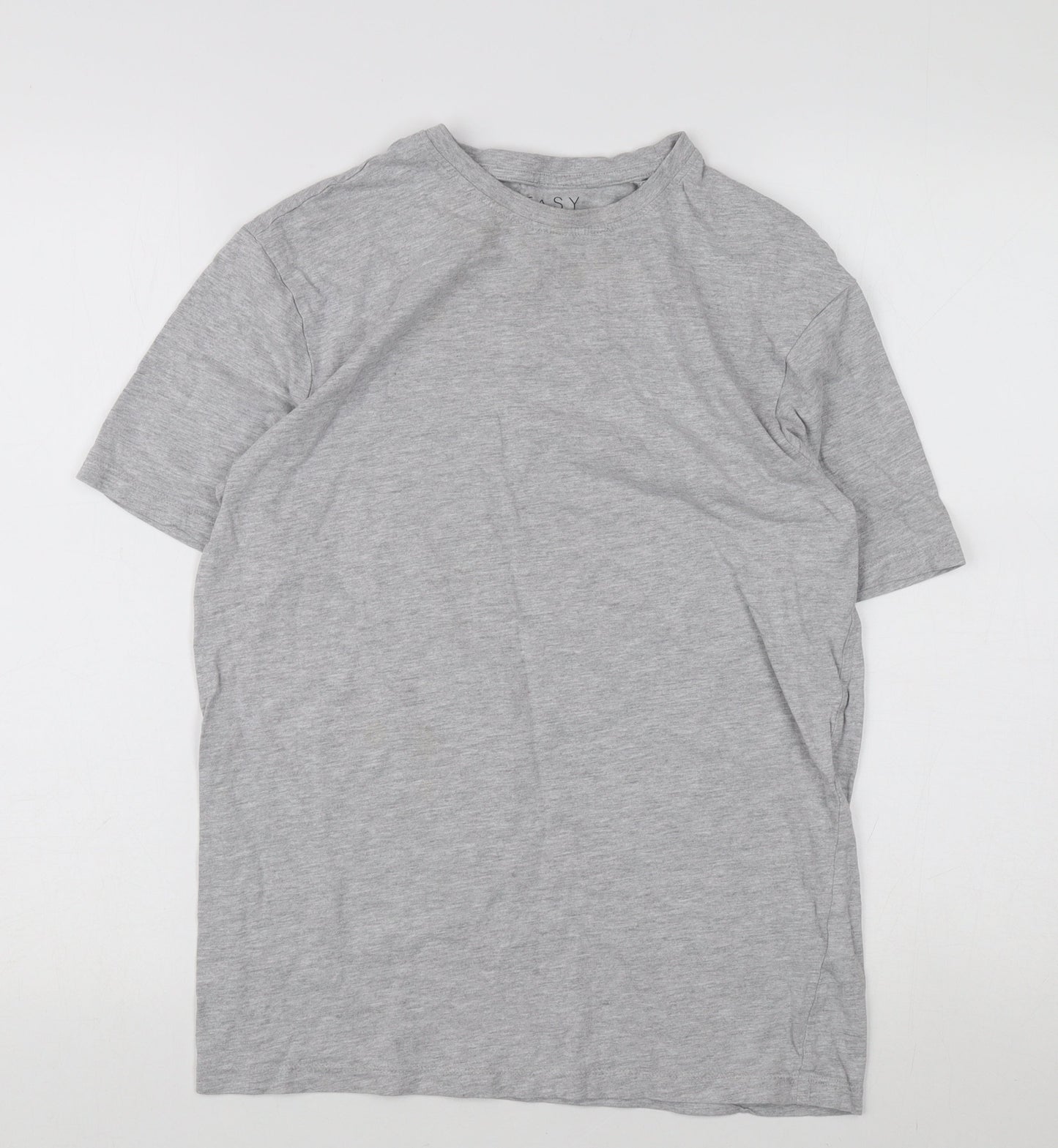 Mens UK Size S Easy Grey  T-Shirt