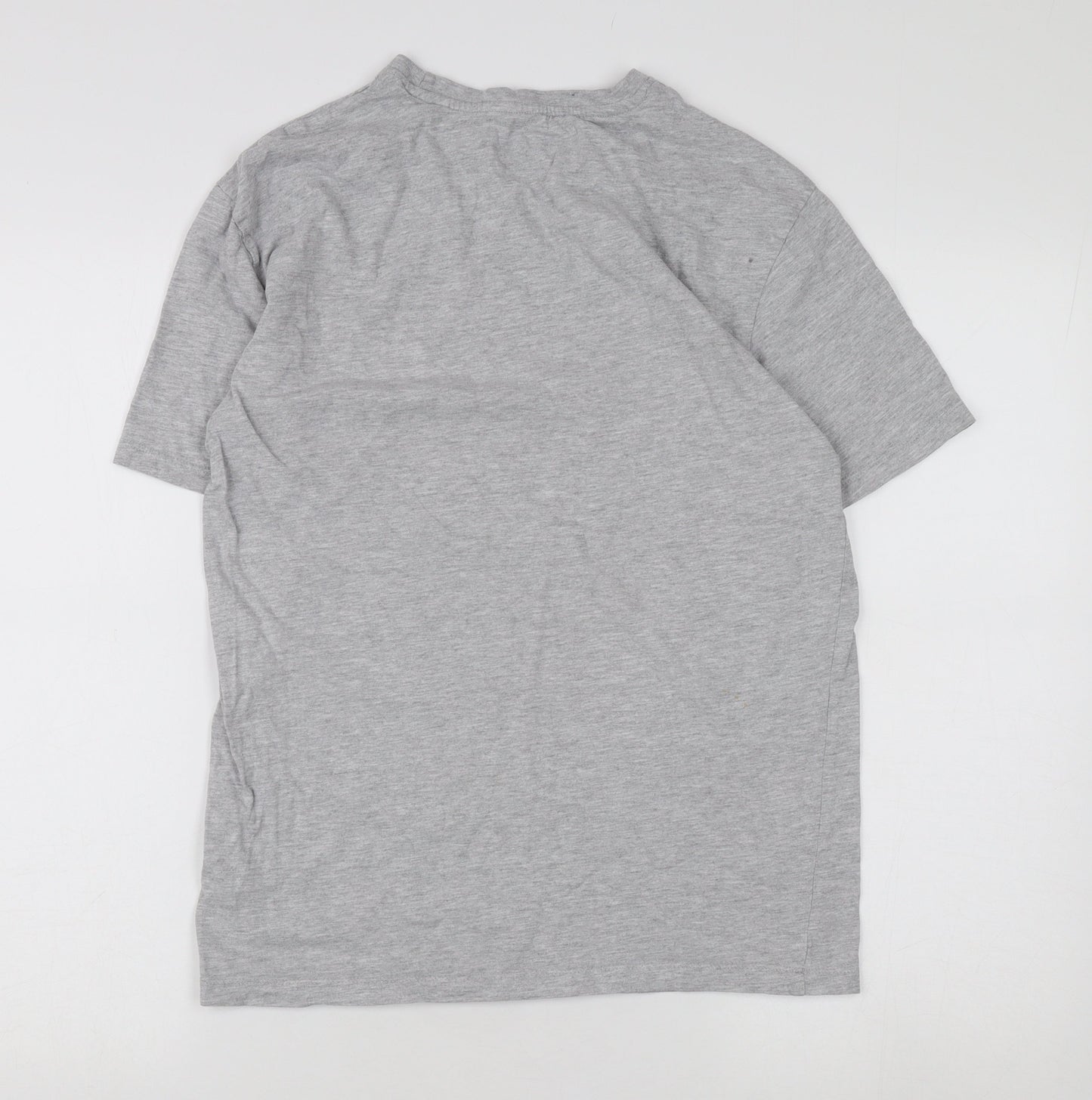 Mens UK Size S Easy Grey  T-Shirt