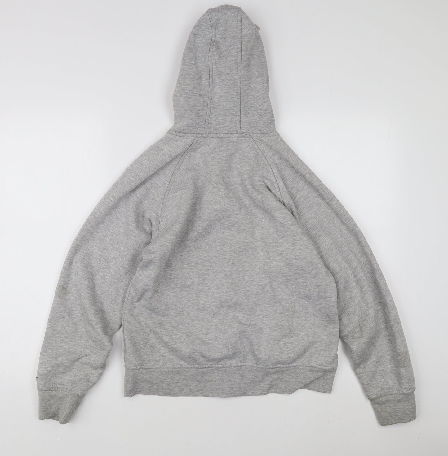 Womens UK Size 10 LA Gear Grey Full Zip Hoodie