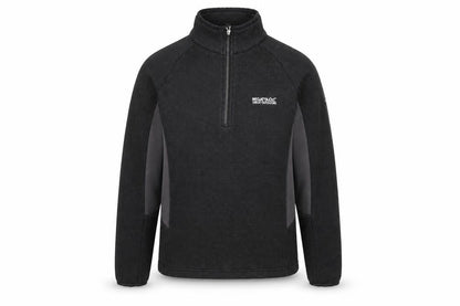 Mens UK Size M Regatta Black 1/2 Zip Sweatshirt