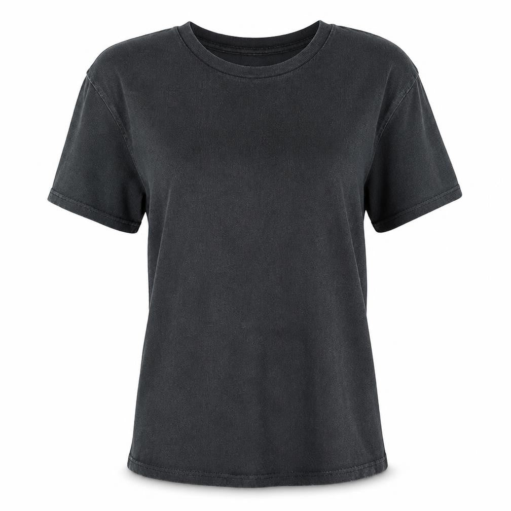 Womens UK Size M Topshop Grey Basic T-Shirt
