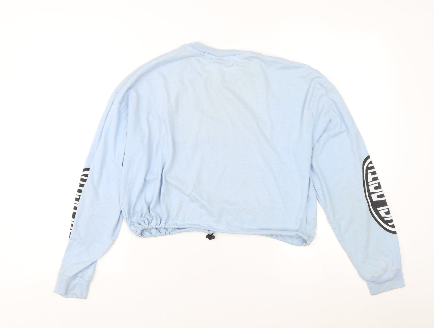 Urban Outfitters Unisex Kids Blue Racing Graphic Pullover XS
