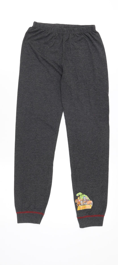 Marvel Avengers Boys Grey Pyjama Pants 9-10 Years Superhero