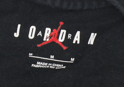 Jordan Men's Black Medium Sports Logo T-Shirt