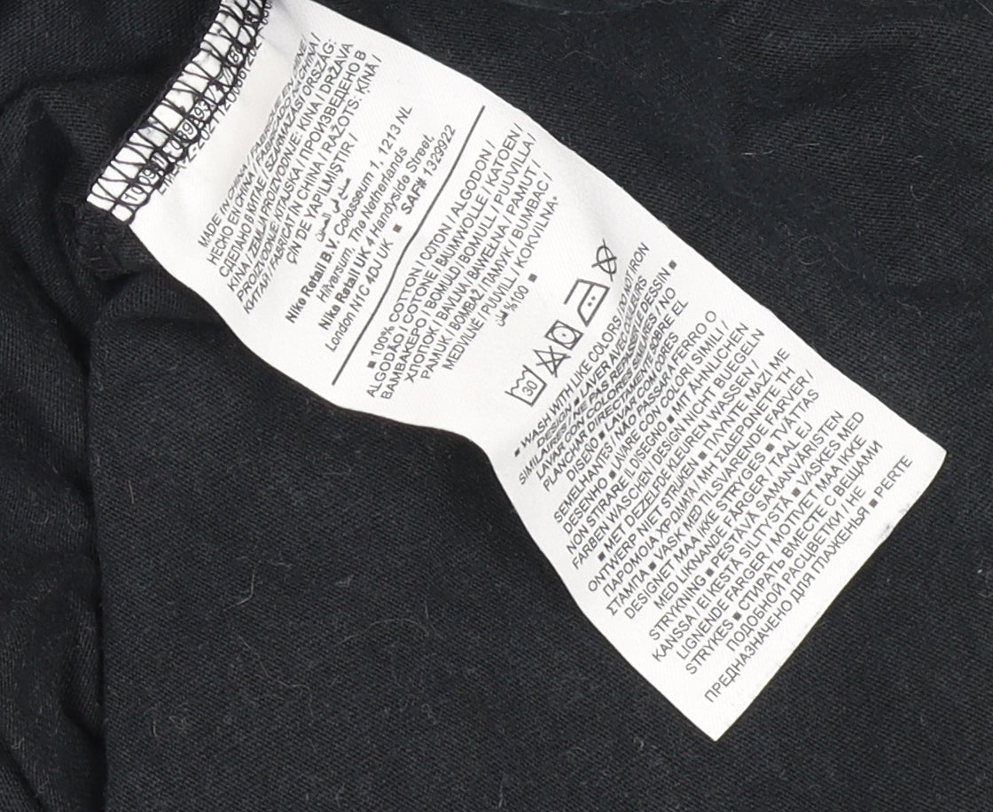 Jordan Men's Black Medium Sports Logo T-Shirt