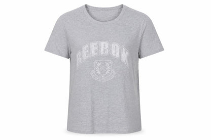 Womens UK Size 12 Reebok Grey Basic T-Shirt