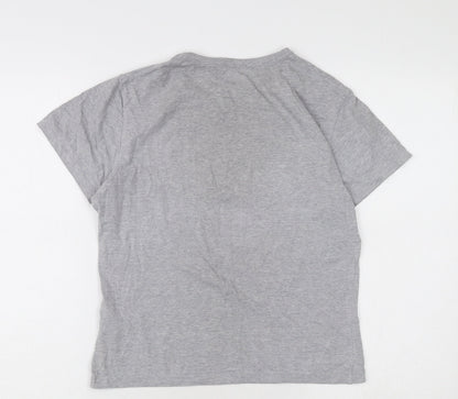 Womens UK Size 12 Reebok Grey Basic T-Shirt