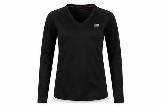 Womens UK Size 6 Karrimor Black Basic T-Shirt
