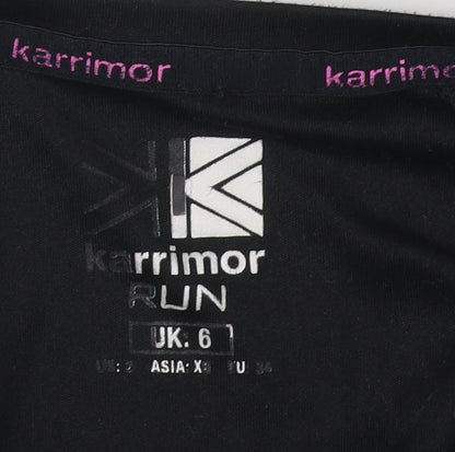 Karrimor Women's Black Long Sleeve Basic T-Shirt Size 6