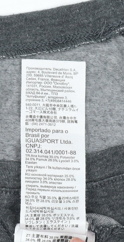 Mens UK Size XL DECATHLON Grey  T-Shirt