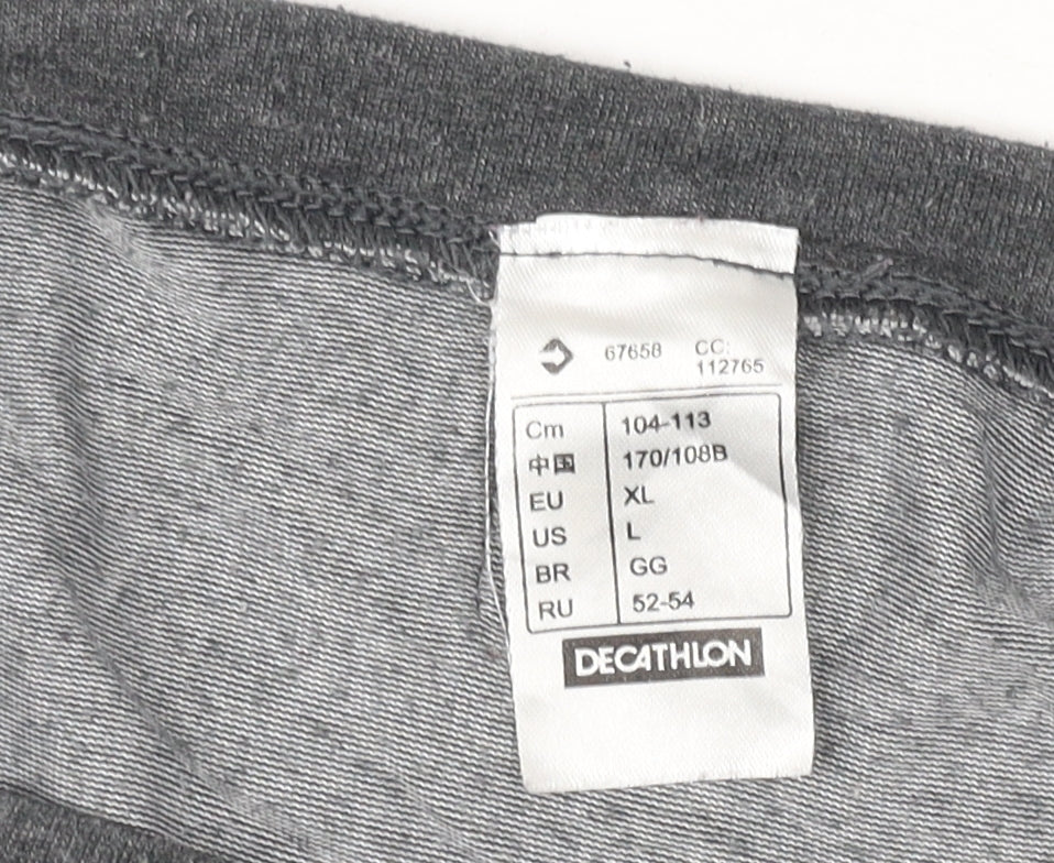 Mens UK Size XL DECATHLON Grey  T-Shirt