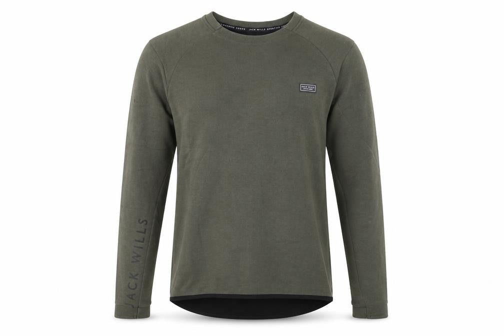 Mens UK Size M Jack Wills Green Pullover Sweatshirt