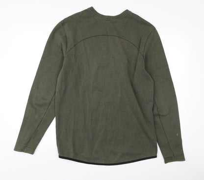 Mens UK Size M Jack Wills Green Pullover Sweatshirt